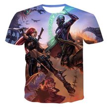 Load image into Gallery viewer, 2020 Summer NewFunny 3d T Shirt Summer Hipster Short Sleeve Tee Tops A Wolf in the snow T-Shirts Short sleeve tops