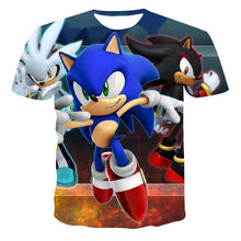 Load image into Gallery viewer, 2020 Summer NewFunny 3d T Shirt Summer Hipster Short Sleeve Tee Tops A Wolf in the snow T-Shirts Short sleeve tops