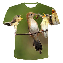 Load image into Gallery viewer, 2020 Summer NewFunny 3d T Shirt Summer Hipster Short Sleeve Tee Tops A Wolf in the snow T-Shirts Short sleeve tops