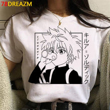 Load image into Gallery viewer, Japanese Anime Hunter X Hunter T Shirt Men Hisoka Funny Cartoon T-shirt Summer Casuao Tshirt Kawaii Killua Graphic Tees Male
