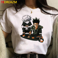 Load image into Gallery viewer, Japanese Anime Hunter X Hunter T Shirt Men Hisoka Funny Cartoon T-shirt Summer Casuao Tshirt Kawaii Killua Graphic Tees Male