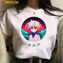 Load image into Gallery viewer, Japanese Anime Hunter X Hunter T Shirt Men Hisoka Funny Cartoon T-shirt Summer Casuao Tshirt Kawaii Killua Graphic Tees Male