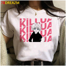 Load image into Gallery viewer, Japanese Anime Hunter X Hunter T Shirt Men Hisoka Funny Cartoon T-shirt Summer Casuao Tshirt Kawaii Killua Graphic Tees Male