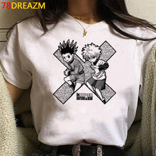 Load image into Gallery viewer, Japanese Anime Hunter X Hunter T Shirt Men Hisoka Funny Cartoon T-shirt Summer Casuao Tshirt Kawaii Killua Graphic Tees Male