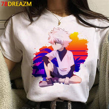 Load image into Gallery viewer, Japanese Anime Hunter X Hunter T Shirt Men Hisoka Funny Cartoon T-shirt Summer Casuao Tshirt Kawaii Killua Graphic Tees Male
