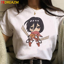 Load image into Gallery viewer, 2021 Hot Anime Final Season  Attack on Titan T Shirt Men Kawaii Summer Tops Titans Attack Graphic Tees Levi Harajuku Tshirt Male