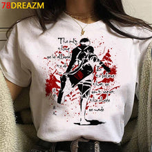 Load image into Gallery viewer, 2021 Hot Anime Final Season  Attack on Titan T Shirt Men Kawaii Summer Tops Titans Attack Graphic Tees Levi Harajuku Tshirt Male