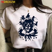 Load image into Gallery viewer, 2021 Hot Anime Final Season  Attack on Titan T Shirt Men Kawaii Summer Tops Titans Attack Graphic Tees Levi Harajuku Tshirt Male