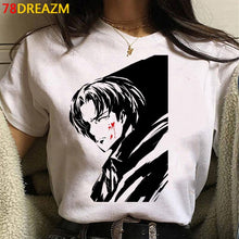 Load image into Gallery viewer, 2021 Hot Anime Final Season  Attack on Titan T Shirt Men Kawaii Summer Tops Titans Attack Graphic Tees Levi Harajuku Tshirt Male