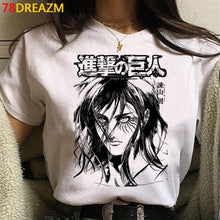 Load image into Gallery viewer, 2021 Hot Anime Final Season  Attack on Titan T Shirt Men Kawaii Summer Tops Titans Attack Graphic Tees Levi Harajuku Tshirt Male