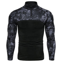Load image into Gallery viewer, New mens Camouflage Tactical Military Clothing Combat Shirt Assault long sleeve Tight T shirt Army Costume