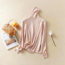 Load image into Gallery viewer, Marwin New-Coming Autumn Winter Tops Solid Turn-Down Collar Pullovers Female Thick Turtleneck Knitted High Street  Women Sweater