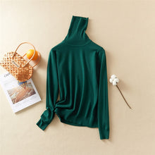 Load image into Gallery viewer, Marwin New-Coming Autumn Winter Tops Solid Turn-Down Collar Pullovers Female Thick Turtleneck Knitted High Street  Women Sweater