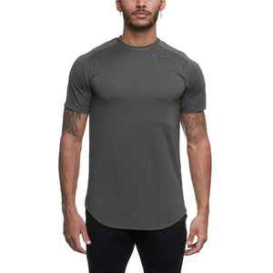 2021 Camo Sport Shirt Men Short Sleeve Workout Gym TShirt Men Compression Slim Fit Running Tshirt Men Fitness Tops Sport T Shirt