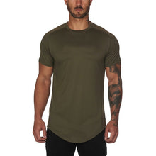 Load image into Gallery viewer, 2021 Camo Sport Shirt Men Short Sleeve Workout Gym TShirt Men Compression Slim Fit Running Tshirt Men Fitness Tops Sport T Shirt