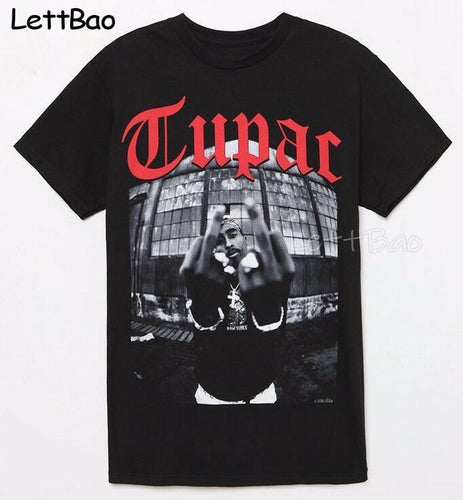 Tupac 2pac Hip Hop Funny T-shirt T Shirt Men Vintage Graphic Novelty Streetwear T Shirt Punk Custom Summer Japanese Kpop Clothes
