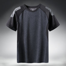 Load image into Gallery viewer, Quick Dry Sport T Shirt Men 2021 Short Sleeves Summer Casual Cotton Plus Asian Size M-5XL 6XL 7XL Top Tees GYM Tshirt Clothes