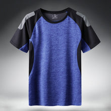 Load image into Gallery viewer, Quick Dry Sport T Shirt Men 2021 Short Sleeves Summer Casual Cotton Plus Asian Size M-5XL 6XL 7XL Top Tees GYM Tshirt Clothes