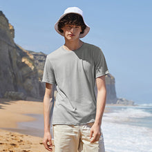 Load image into Gallery viewer, SEMIR summer cotton T shirts men 2021 simple o neck stretch solid new tops clothing casual tshirt man streetwear cool tee shirts