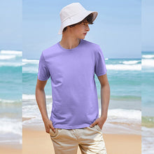 Load image into Gallery viewer, SEMIR summer cotton T shirts men 2021 simple o neck stretch solid new tops clothing casual tshirt man streetwear cool tee shirts