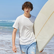 Load image into Gallery viewer, SEMIR summer cotton T shirts men 2021 simple o neck stretch solid new tops clothing casual tshirt man streetwear cool tee shirts