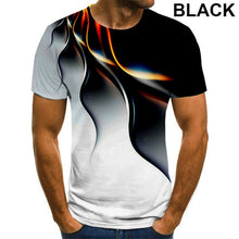 Load image into Gallery viewer, Men 3D Printed T-Shirt Personality Lightning T Shirt Short Sleeve Casual T Shirt 2021 New Summer Fashion T-Shirt