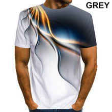 Load image into Gallery viewer, Men 3D Printed T-Shirt Personality Lightning T Shirt Short Sleeve Casual T Shirt 2021 New Summer Fashion T-Shirt