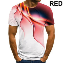 Load image into Gallery viewer, Men 3D Printed T-Shirt Personality Lightning T Shirt Short Sleeve Casual T Shirt 2021 New Summer Fashion T-Shirt