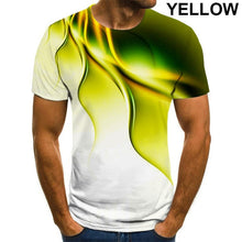 Load image into Gallery viewer, Men 3D Printed T-Shirt Personality Lightning T Shirt Short Sleeve Casual T Shirt 2021 New Summer Fashion T-Shirt