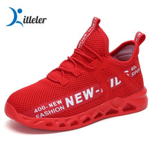 Load image into Gallery viewer, Kids Running Sneakers Breathable Lightweight Children Shoes Non-slip Casual Boys Shoes Walking Sport Girls Sneakers Zapatillas