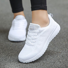 Load image into Gallery viewer, Sport Running Shoes Women Air Mesh Breathable Walking Women Sneakers Comfortable White Fashion Casual Sneakers Chaussure Femme
