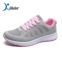 Load image into Gallery viewer, Sport Running Shoes Women Air Mesh Breathable Walking Women Sneakers Comfortable White Fashion Casual Sneakers Chaussure Femme