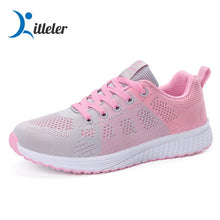 Load image into Gallery viewer, Sport Running Shoes Women Air Mesh Breathable Walking Women Sneakers Comfortable White Fashion Casual Sneakers Chaussure Femme