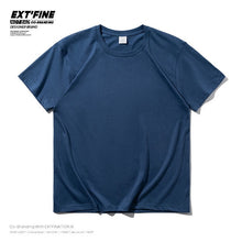 Load image into Gallery viewer, Extfine 100% Combed Cotton Short Sleeve T-shirt Men 2021 Summer Casual Tshirt Women Basic Harajuku Soft T Shirt Tops Tee