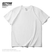 Load image into Gallery viewer, Extfine 100% Combed Cotton Short Sleeve T-shirt Men 2021 Summer Casual Tshirt Women Basic Harajuku Soft T Shirt Tops Tee