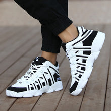 Load image into Gallery viewer, Brand Fashion Men Luxury Sneakers Split Leather City Leisure Men Casual Shoes Breathable Walking Footwear Male Shoes Men Flats