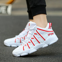 Load image into Gallery viewer, Brand Fashion Men Luxury Sneakers Split Leather City Leisure Men Casual Shoes Breathable Walking Footwear Male Shoes Men Flats