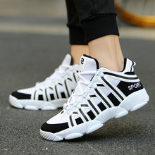 Load image into Gallery viewer, Brand Fashion Men Luxury Sneakers Split Leather City Leisure Men Casual Shoes Breathable Walking Footwear Male Shoes Men Flats