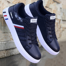 Load image into Gallery viewer, White vulcanized sneakers boys cheap flat comfortable shoes men autumn spring 2021 fashion sneakers