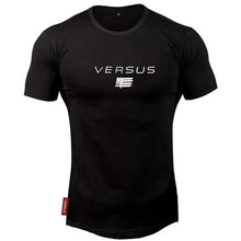 Load image into Gallery viewer, 2021 New brand Clothing fitness Running t shirt men O-neck t-shirt cotton bodybuilding Sport shirts tops gym men t shirt