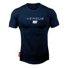 Load image into Gallery viewer, 2021 New brand Clothing fitness Running t shirt men O-neck t-shirt cotton bodybuilding Sport shirts tops gym men t shirt