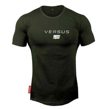 Load image into Gallery viewer, 2021 New brand Clothing fitness Running t shirt men O-neck t-shirt cotton bodybuilding Sport shirts tops gym men t shirt