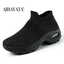 Load image into Gallery viewer, Women&#39;s walking shoes Fashion Casual Sport Shoes Sneakers Autumn Platform Flat Slip-on Comfortable Outdoor