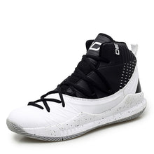 Load image into Gallery viewer, Teens Retro Basketball Shoes Men Sneakers Boys Air Basket Shoes High Top Anti-slip Outdoor Sports Boots Trainer Women Summer 12