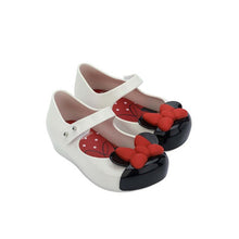 Load image into Gallery viewer, 2021 Disney New Mini Melissa Children Shoes Mickey Mouse Minnie Bow Jelly Sandals Disney Cute Girls Sandals Melissa Beach Shoes