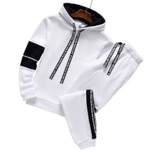 Load image into Gallery viewer, Winter Hoodie Sets Men Tracksuit Casual Hoodies Sweatshirt+Sweatpants 2 Piece Set Male Pullover Hoody Fashion Streetwear Clothes