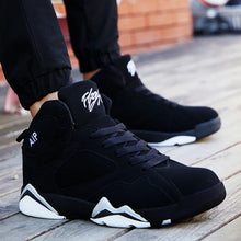 Load image into Gallery viewer, Hi Top Outdoor Running Shoes Men Sneakers for Kids Sport Shoes Sports Man Shoes Black Baskets Trainer Aquatic Sneakrs Gym D-1471