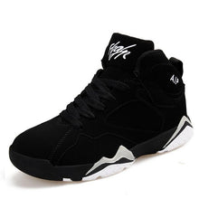 Load image into Gallery viewer, Hi Top Outdoor Running Shoes Men Sneakers for Kids Sport Shoes Sports Man Shoes Black Baskets Trainer Aquatic Sneakrs Gym D-1471