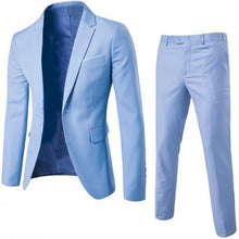 Load image into Gallery viewer, Men Spring 2 Pieces Classic Blazers Suit Sets Men Business Blazer +Pants Suits Sets Autumn Men Wedding Party Set