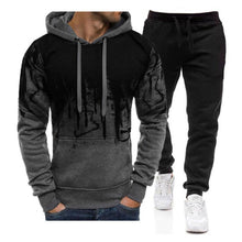 Load image into Gallery viewer, Men&#39;s Set Hoodie Sets Men Tracksuit Sportswear Hoodies+Sweatpant 2 Pieces Autumn Winter Male Warm Clothing Pullover Sweatshirts